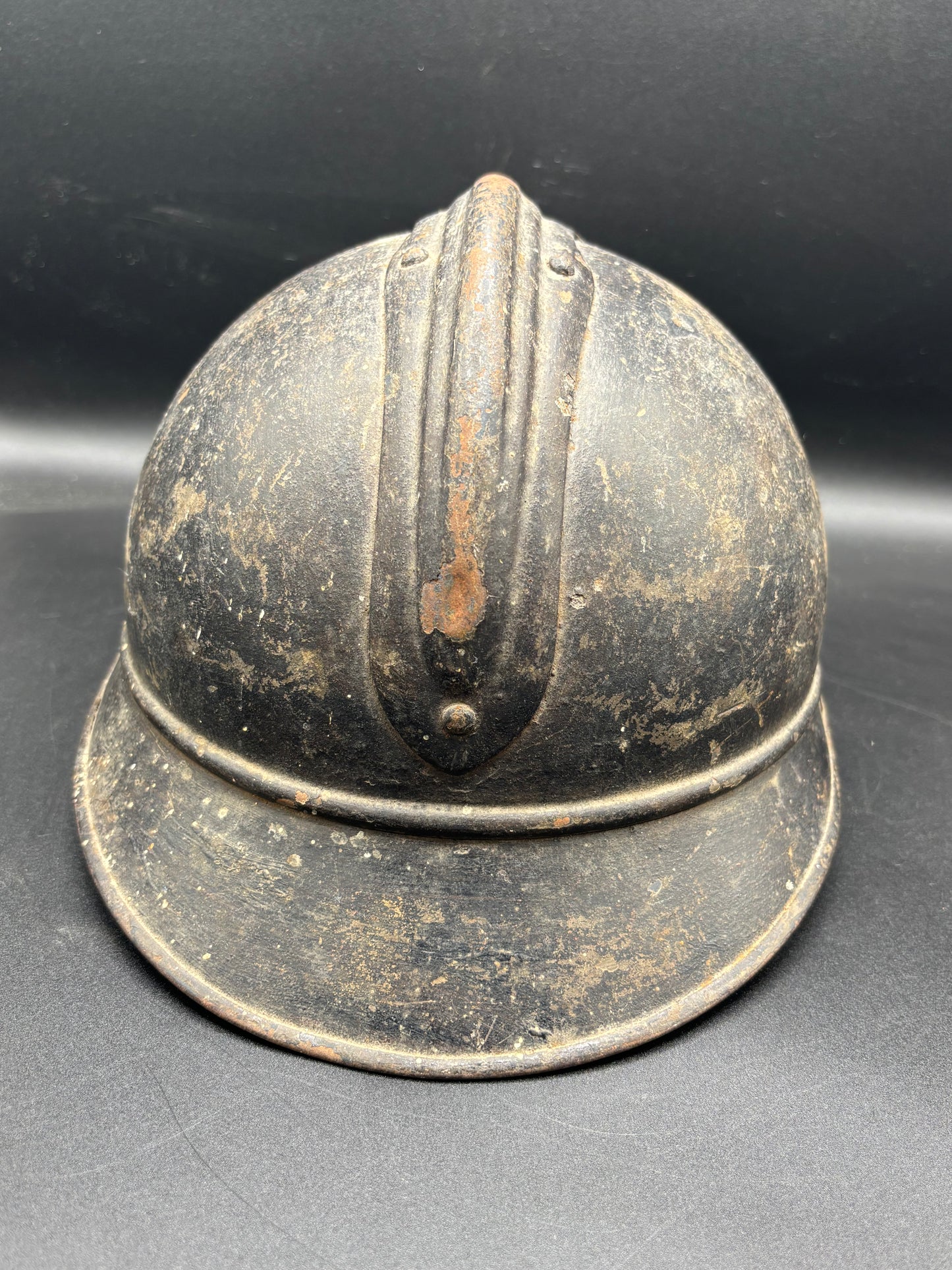 WW1 French helmet named