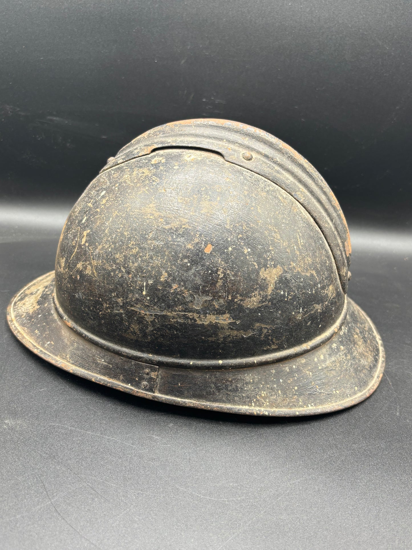 WW1 French helmet named