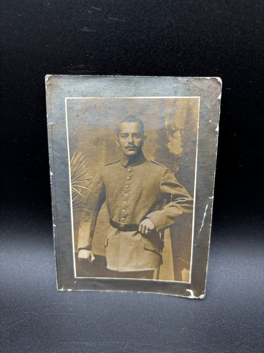 WW1 Memorial Card Prisoner of War Cross of Merit
