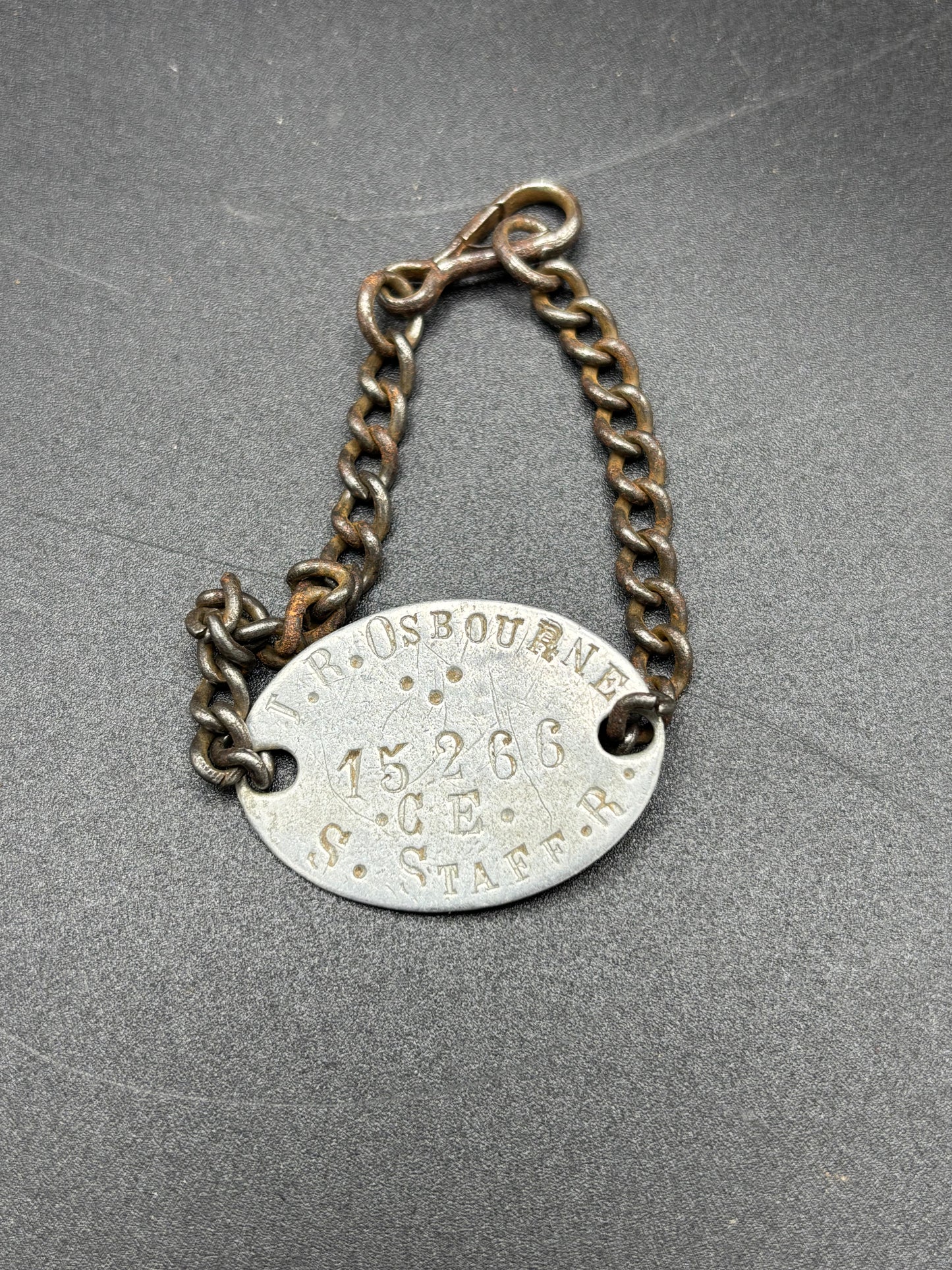 WW1 Identity Bracelet South Staffordshire Regiment