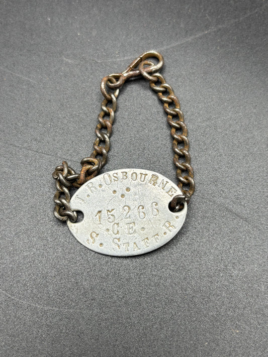 WW1 Identity Bracelet South Staffordshire Regiment
