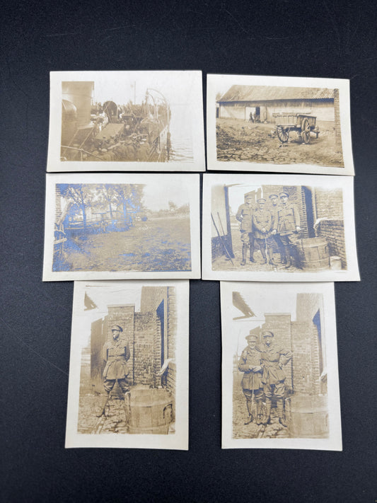 WW1 Officer Photographs Taken On Private Camera 1915 Belgium