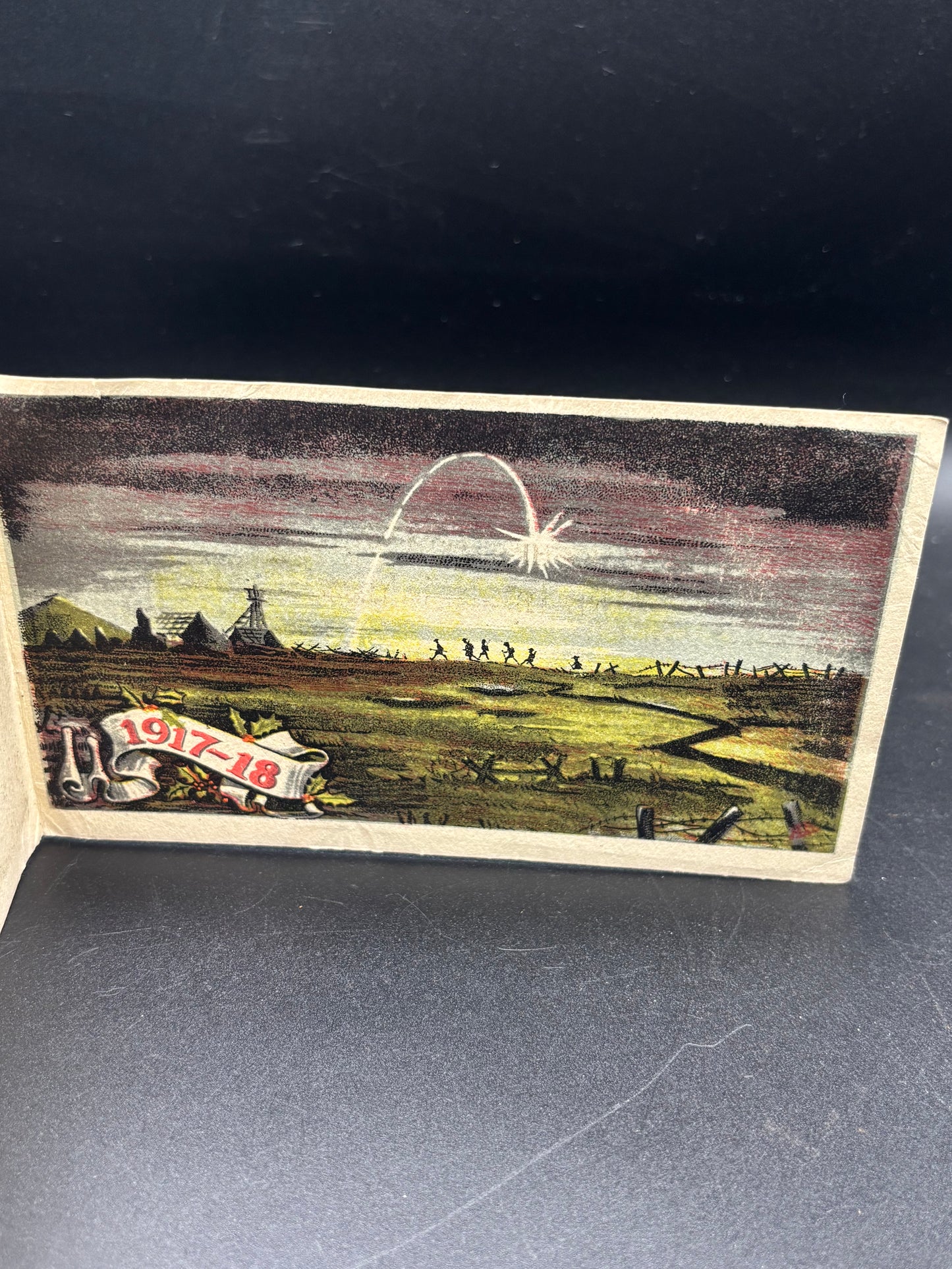 WW1 46th Division Christmas Card 1917