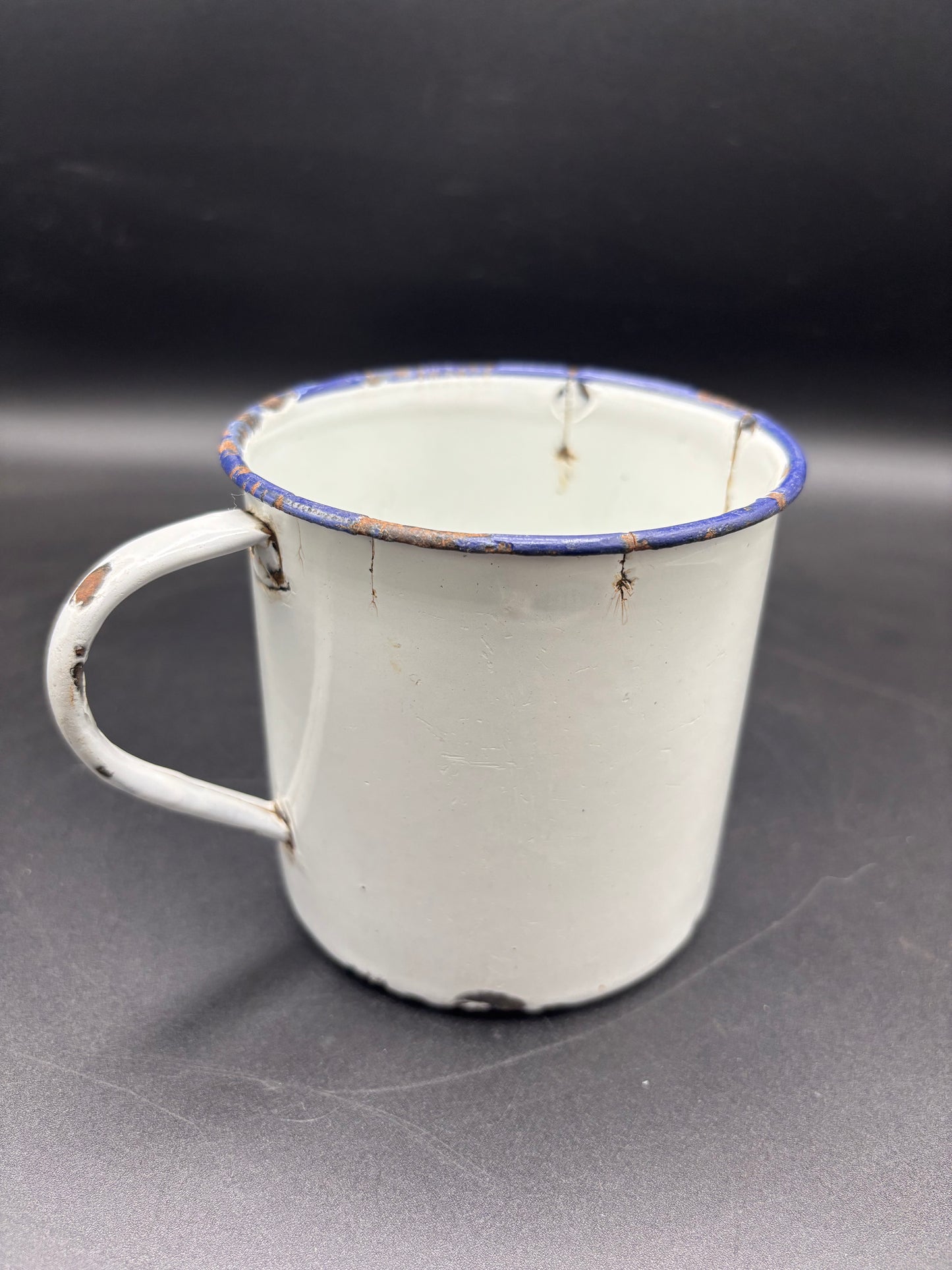 WW1 British Enamel Mug Somme Find