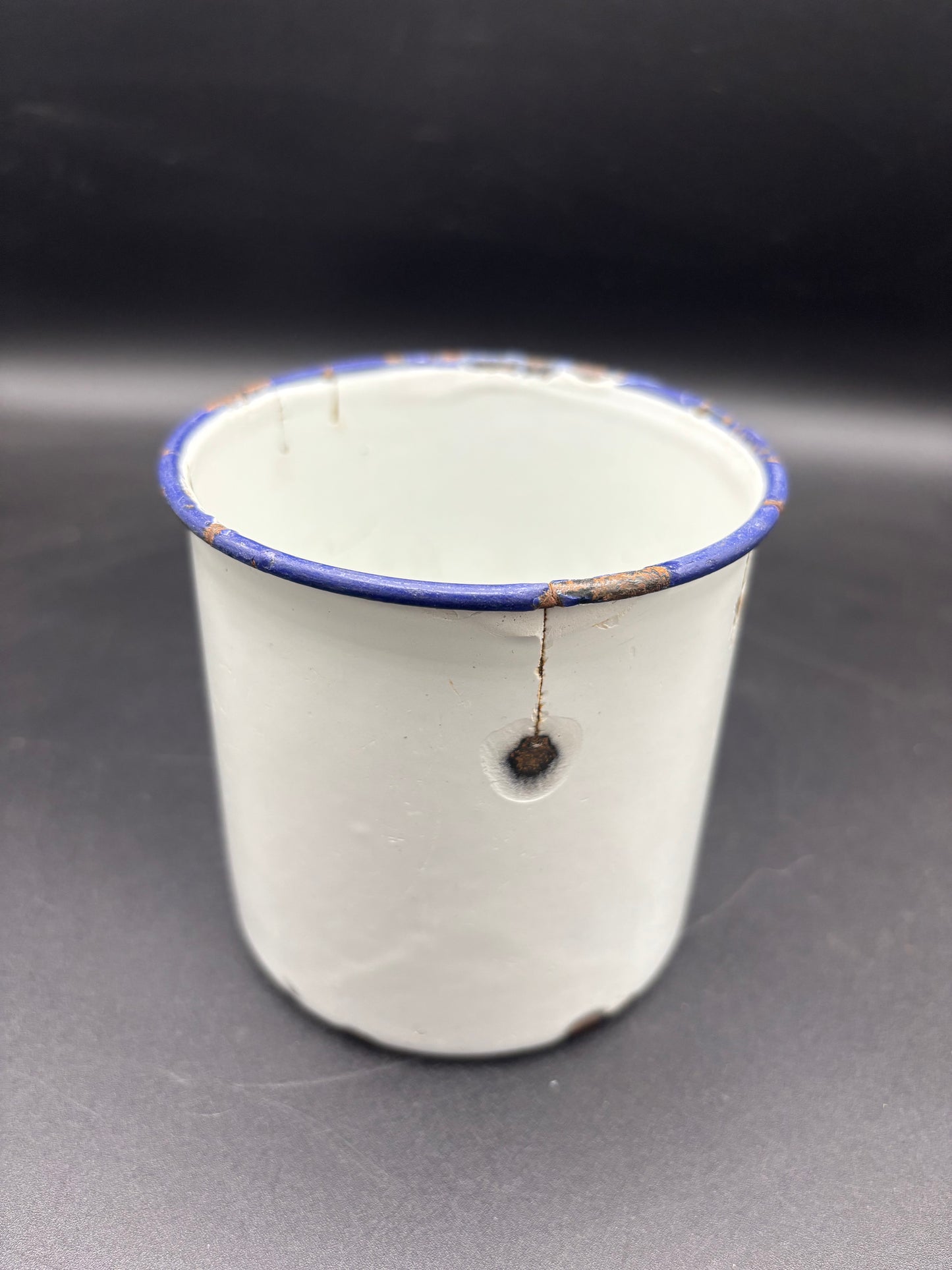 WW1 British Enamel Mug Somme Find