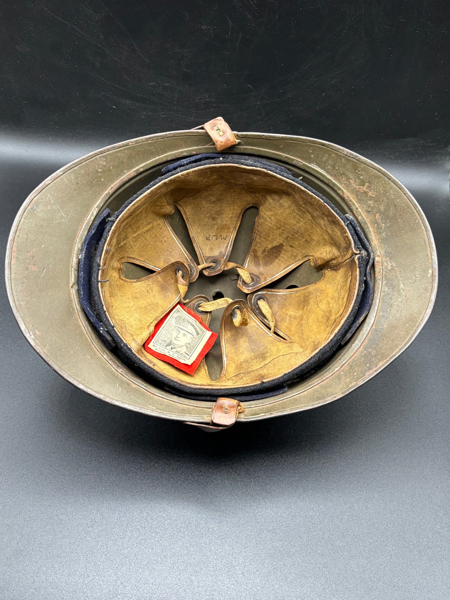 WW1 British Private Purchase Helmet 7th Middlesex Regiment KIA Gommecourt 26th June 1916