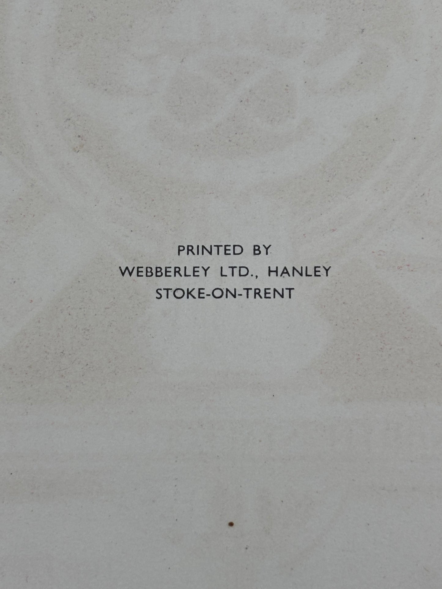 WW1 Memorial Book To The 5th North Staffordshire Regiment