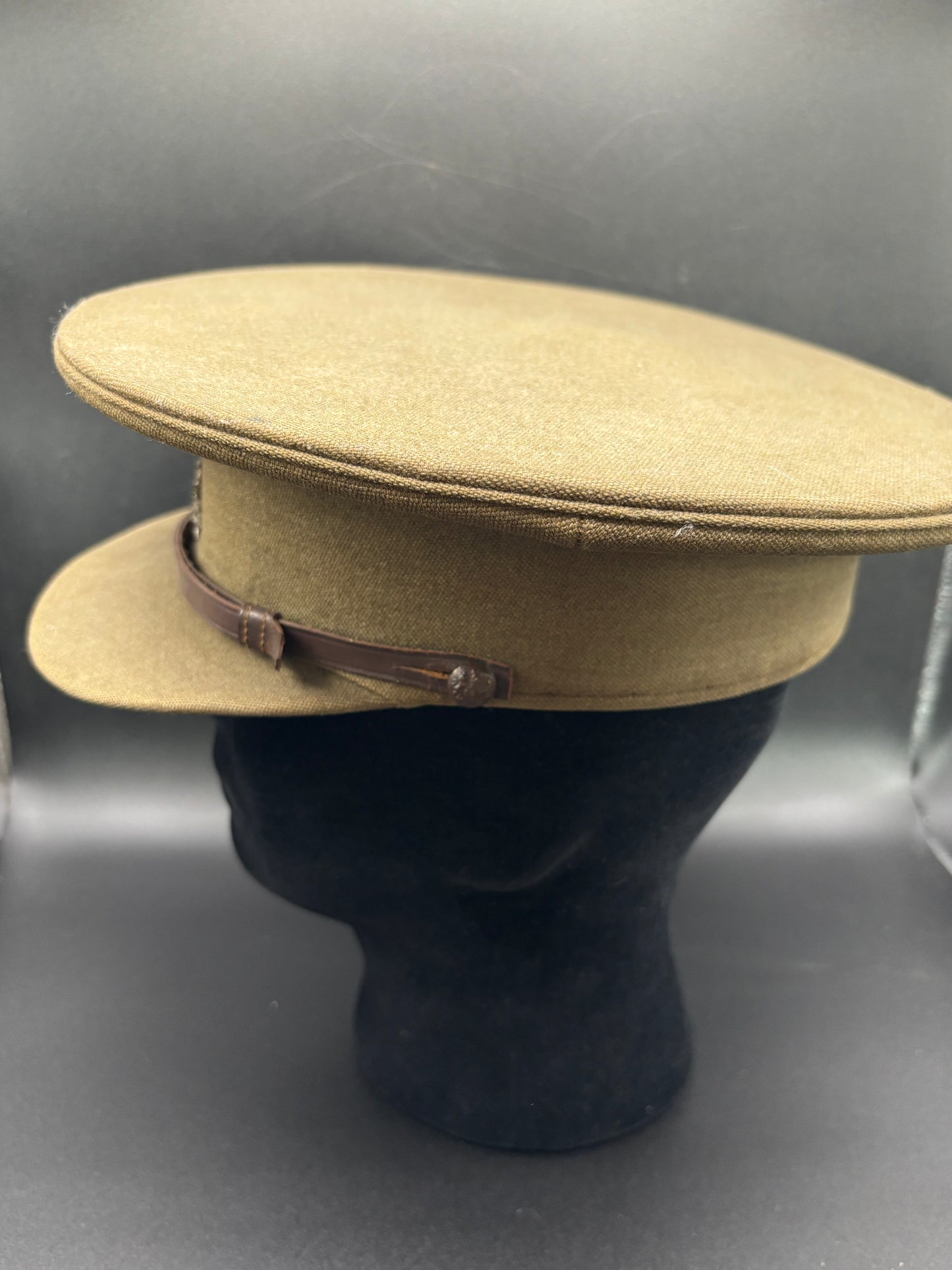 WW1 North Staffordshire Officers Cap
