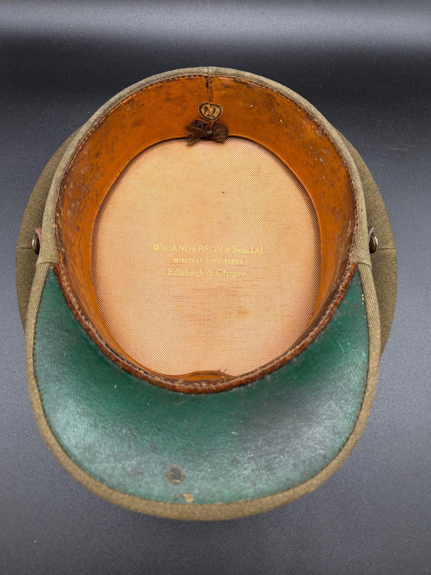 WW1 North Staffordshire Officers Cap