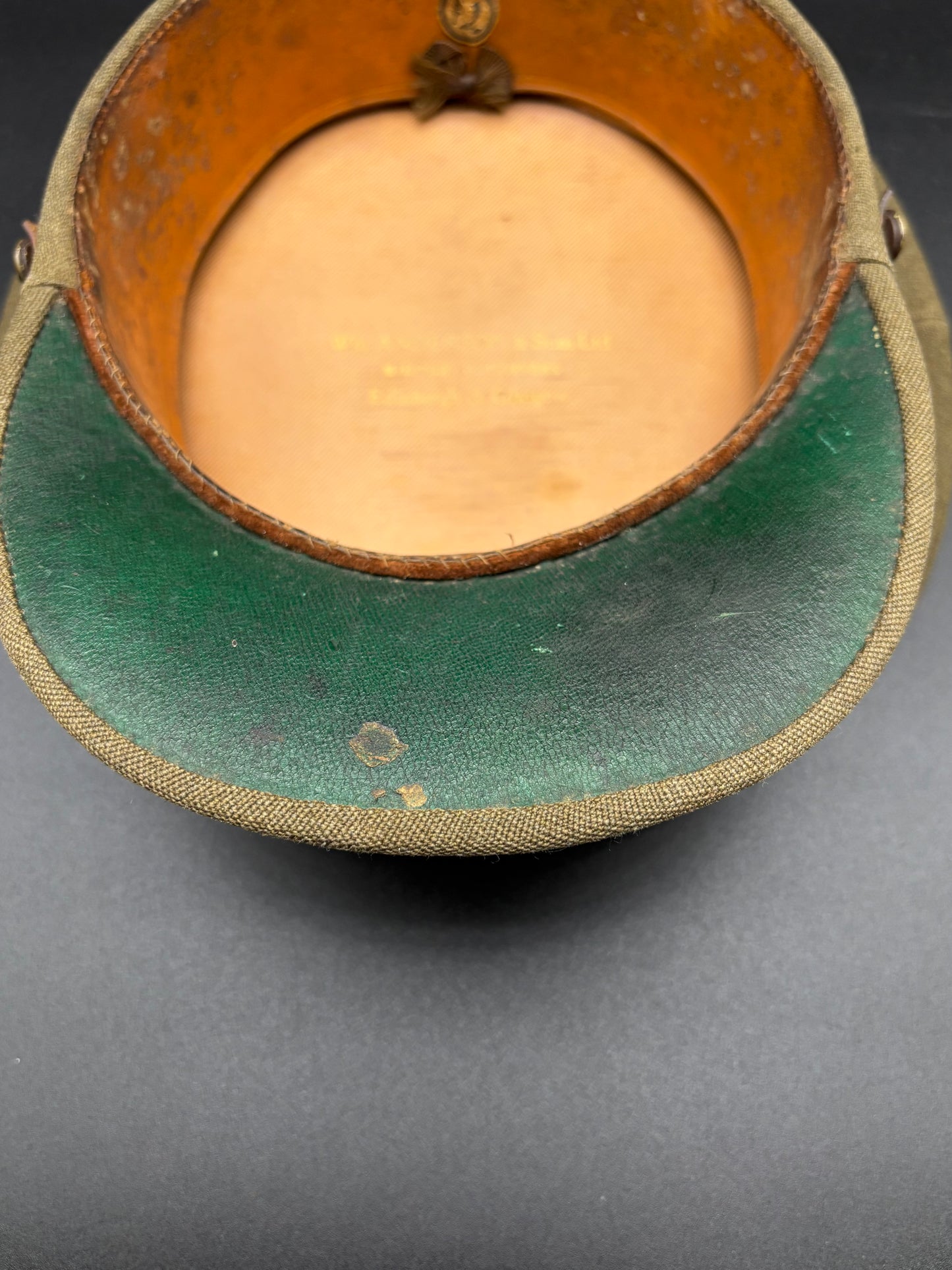 WW1 North Staffordshire Officers Cap