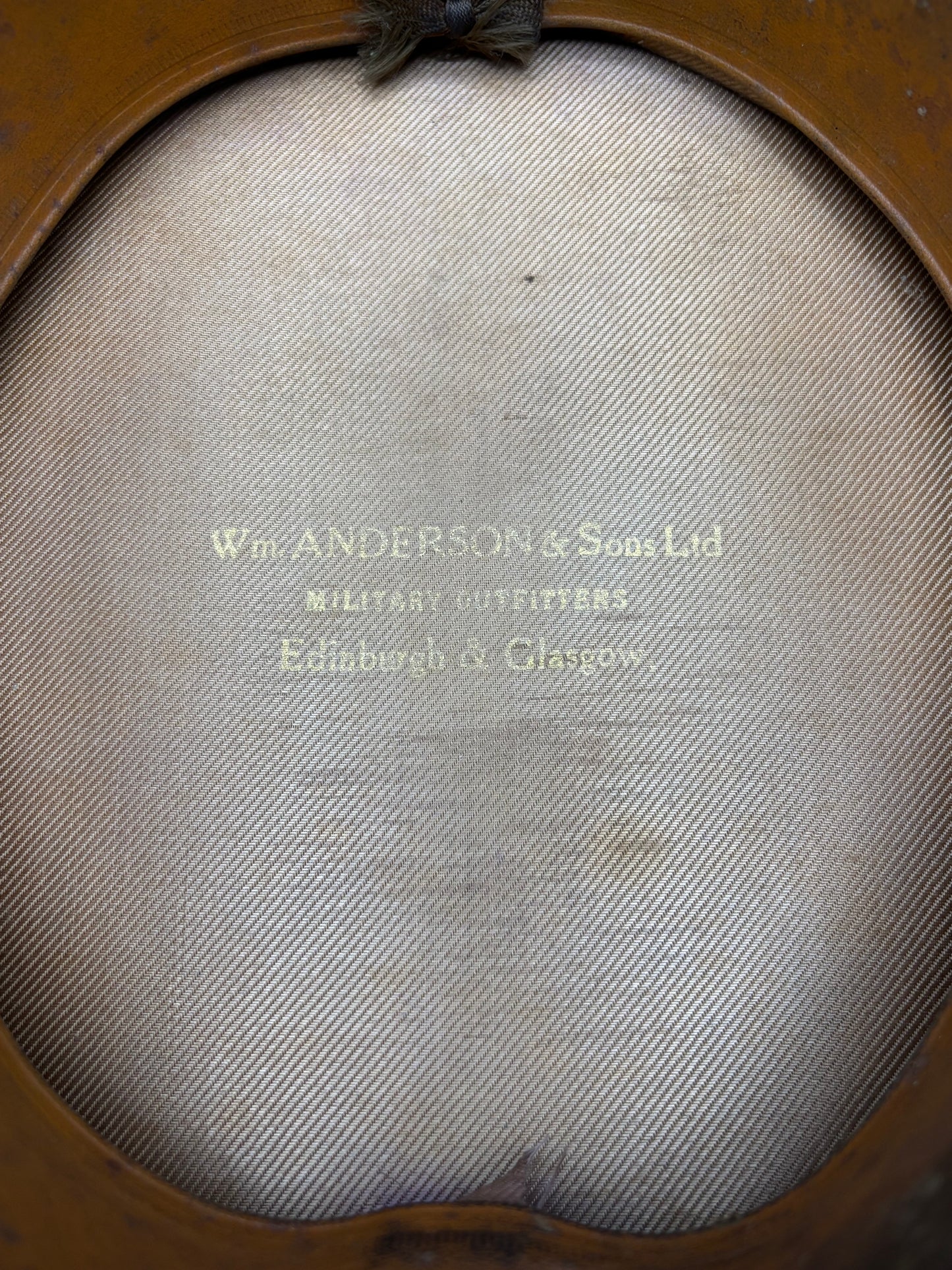 WW1 North Staffordshire Officers Cap