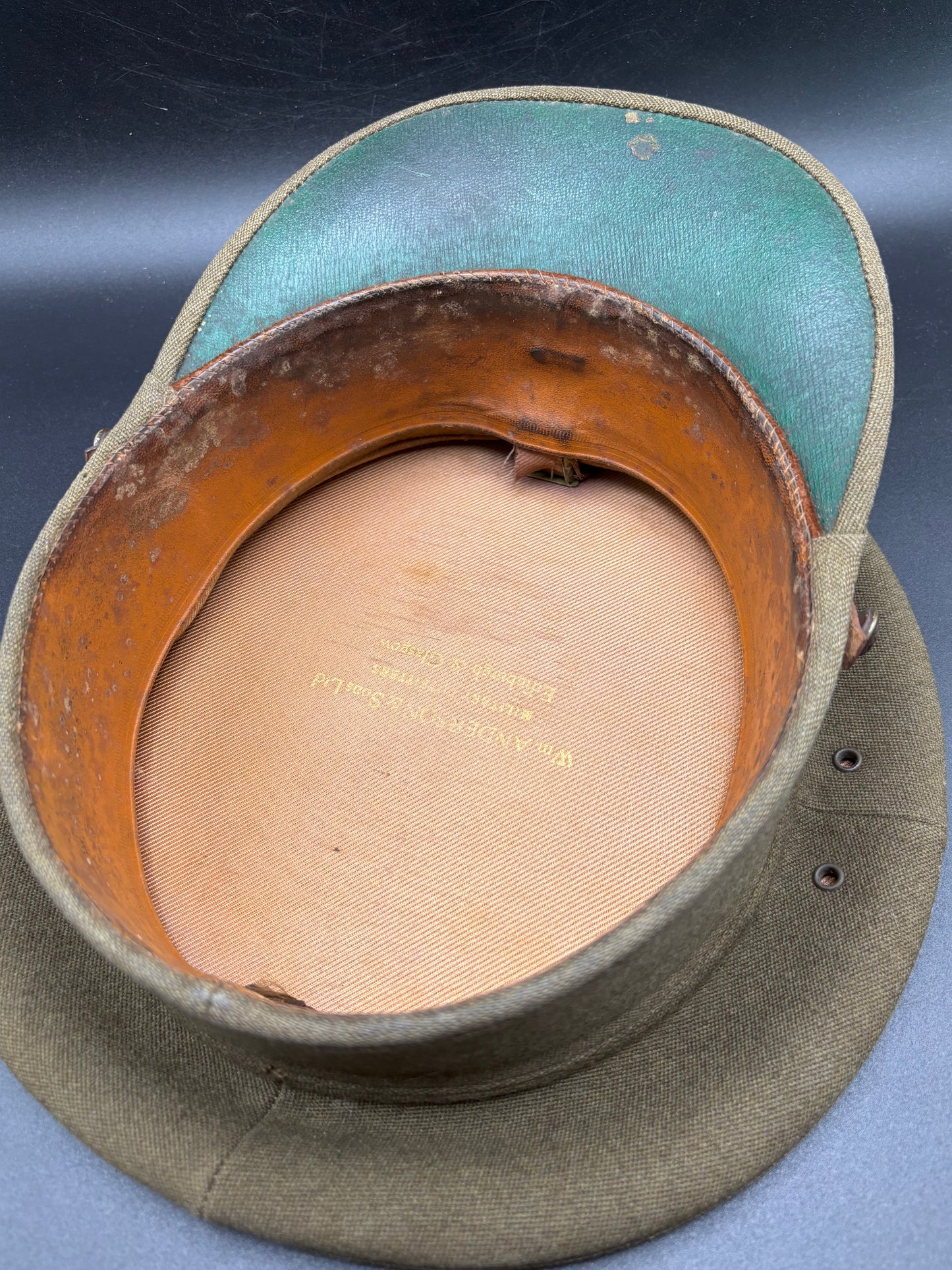 WW1 North Staffordshire Officers Cap