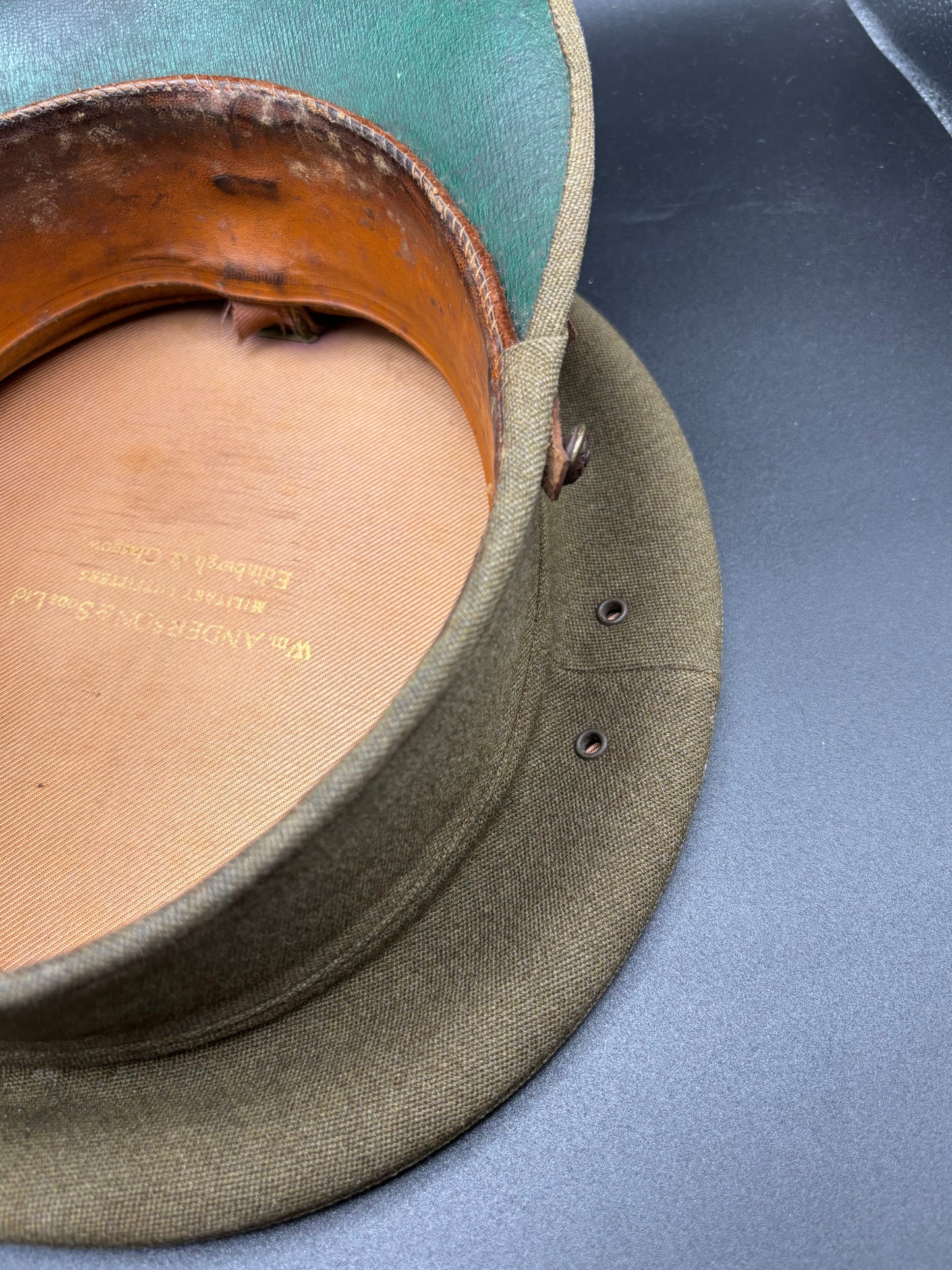 WW1 North Staffordshire Officers Cap