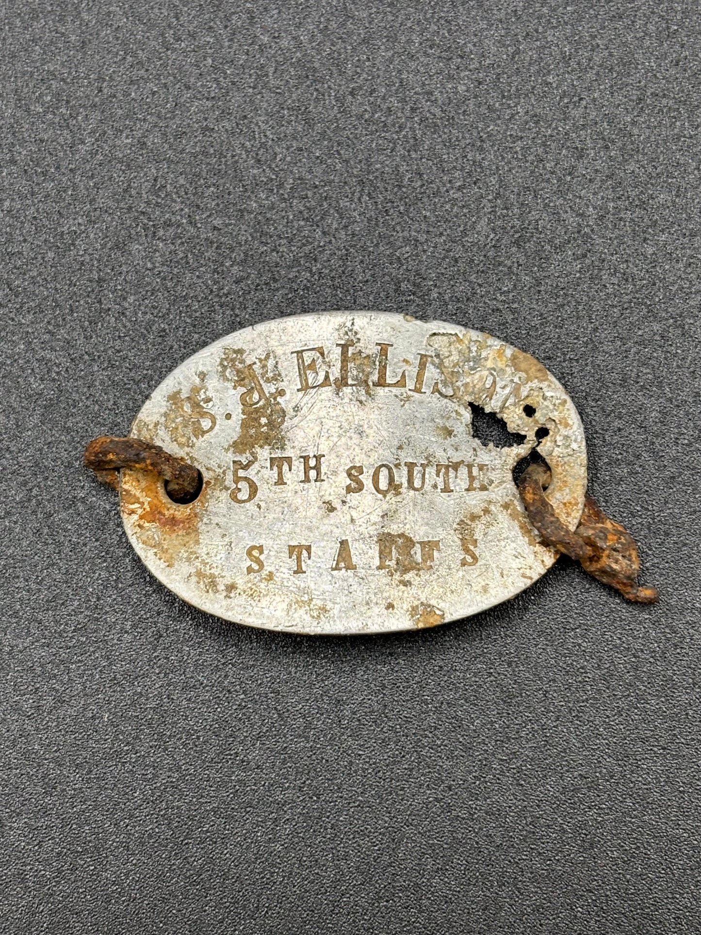 WW1 5th South Staffordshire Regiment 1st July 1916 Casualty Lot Unique!