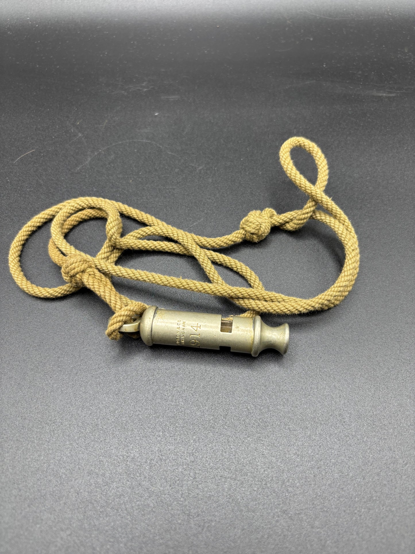 WW1 1914 British Trench Whistle