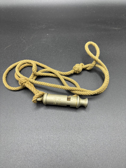 WW1 1914 British Trench Whistle