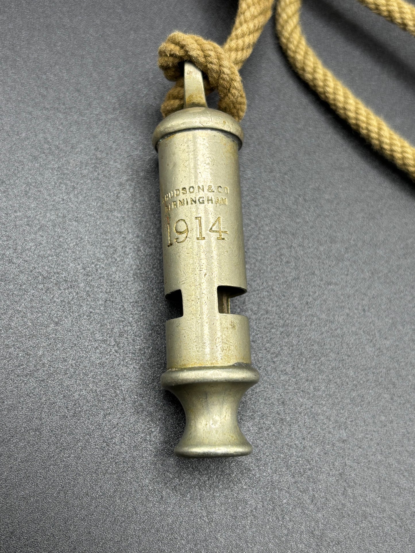 WW1 1914 British Trench Whistle