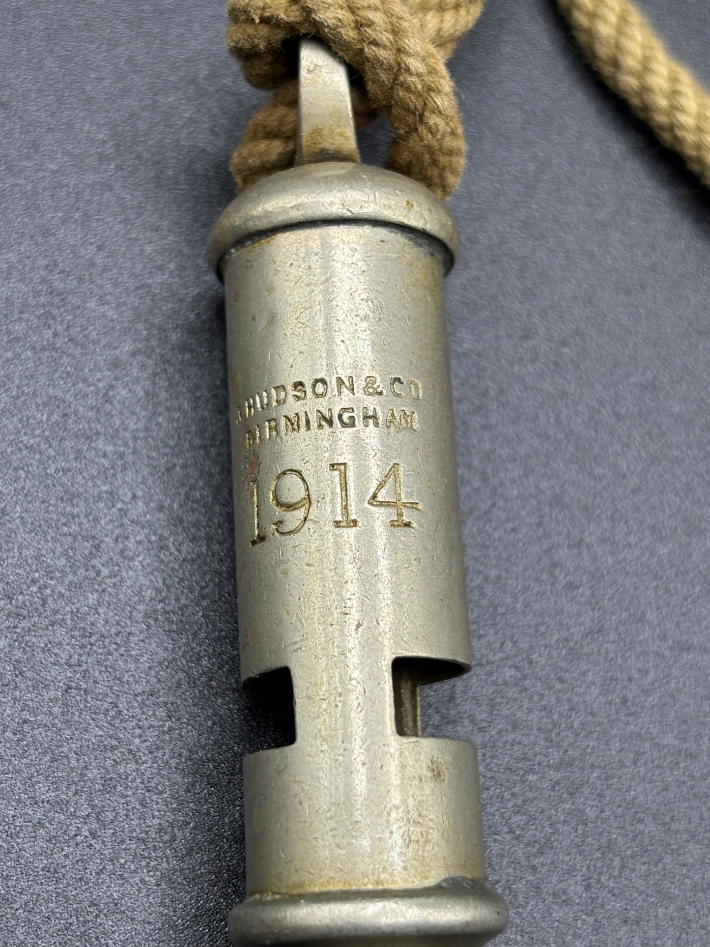 WW1 1914 British Trench Whistle